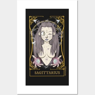 Sagittarius zodiac sign Posters and Art